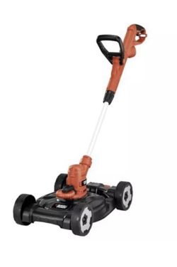 3-in-1 String Trimmer/Edger & Lawn Mower 6.5-Amp 12-Inch