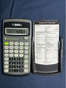 TI-30Xa Calculator