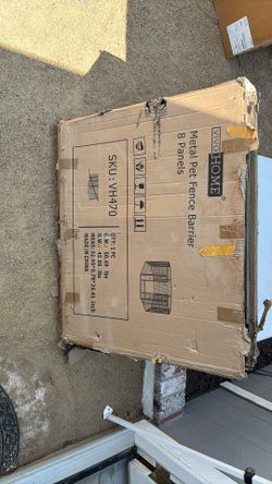 Metal Fence Pet Barrier