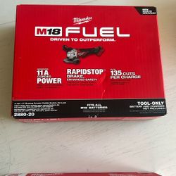 Milwaukee Angle Grinder Combo