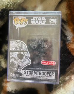 Star Wars Stormtrooper Arte Funko pop NEW