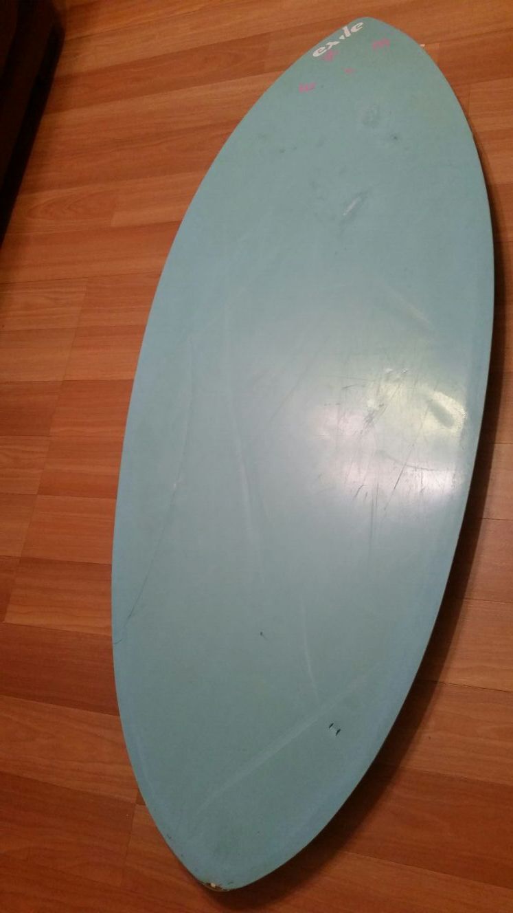 Used carbon fiber skimboard exile 51"