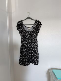 Black Daisy Dress / Vestido con Margaritas
