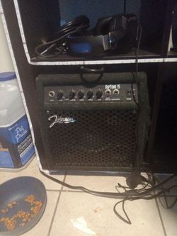 Johnson reptone 15 with cords nice little practice anp