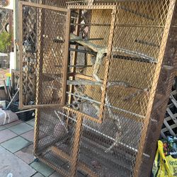Giant bird cage  48 “ wide  24” deep   9 ‘ foot High