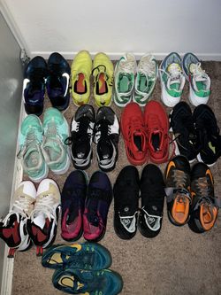 Basketball Shoes Lot
