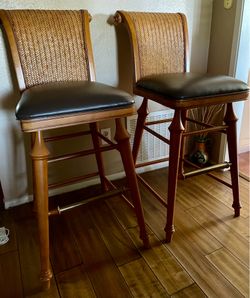 Two bar stool