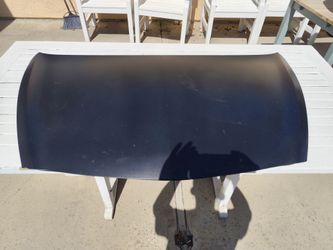 2008 Honda Fit Used Hood Flat black OEM