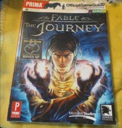 Prima strategy guide for video game fable The journey good shape