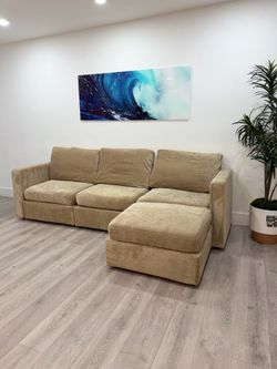 LoveSac Sactional 4pcs Modular Sofa Couch Sectional