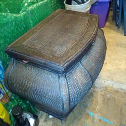 Antique Hope Chest 34 X 22 In. 25 In. Tall