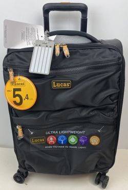 Lucas Ultra Lightweight Carry On - Expandable Softside 20 Inch