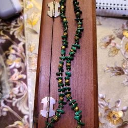 Silver And Turquiose Neckles 