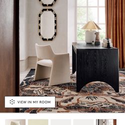 Like New Foley Mink Velvet Armchair