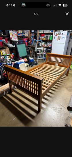 Twin bed frame