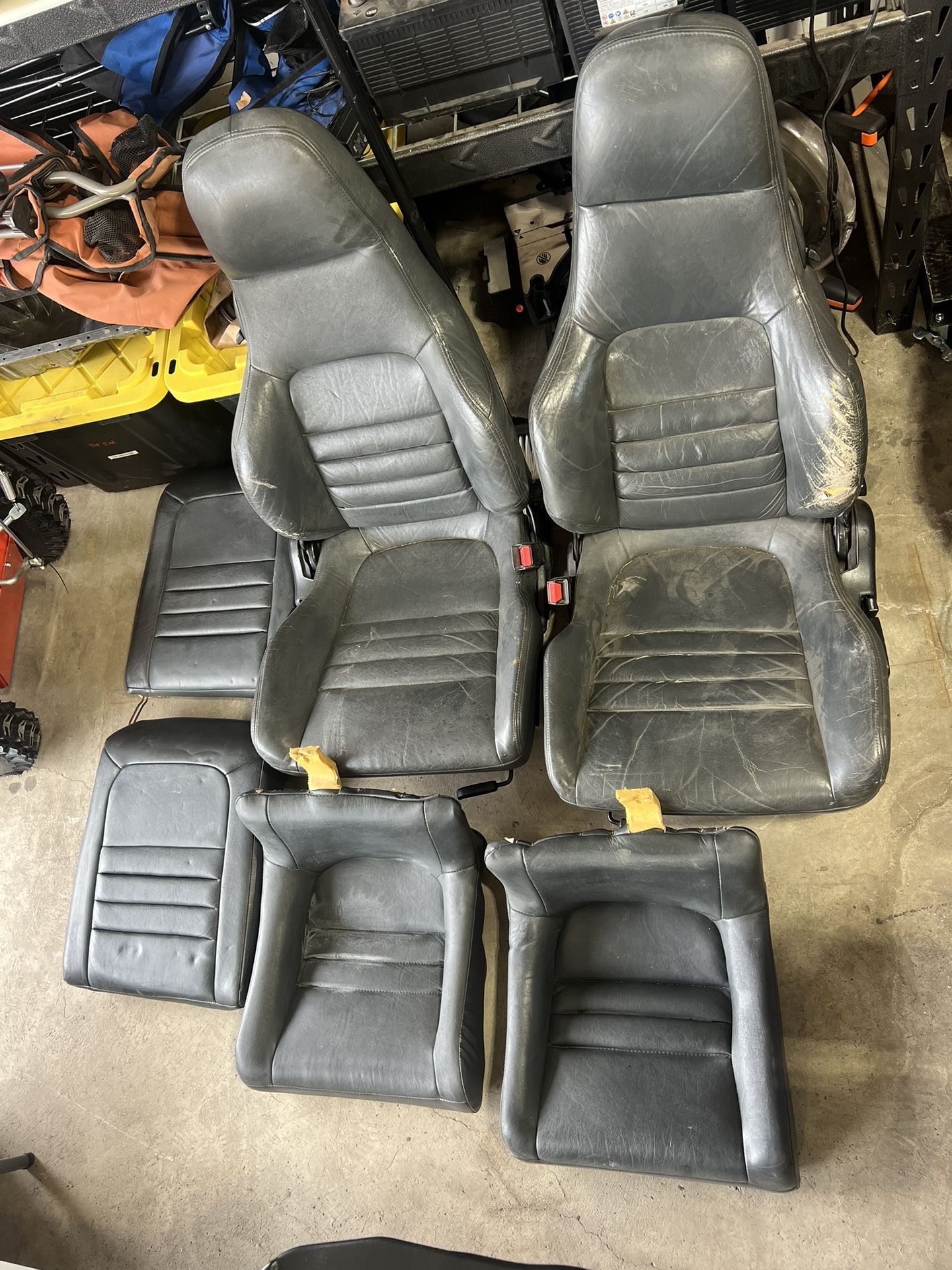 4th Gen Prelude Leather Seat Set