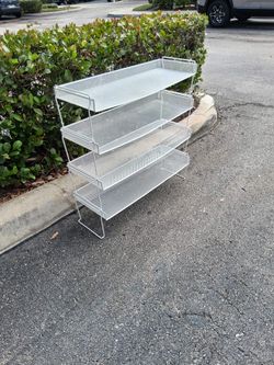 Storage rack W29.5" D10.5" H30"