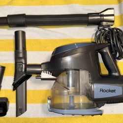 Shark Rocket QH296QIB 26 Handheld Bagless Vacuum, Multi Surface, Accessories