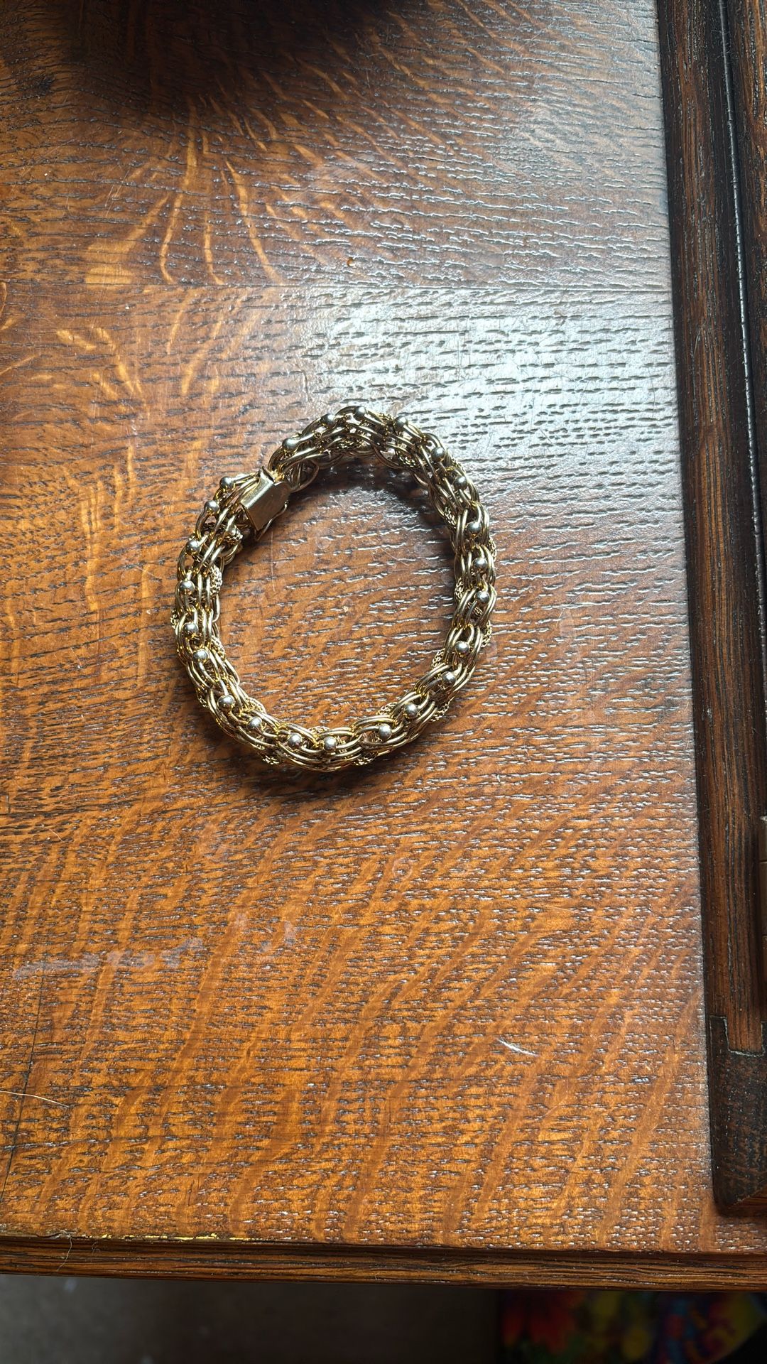 Antique charm bracelet