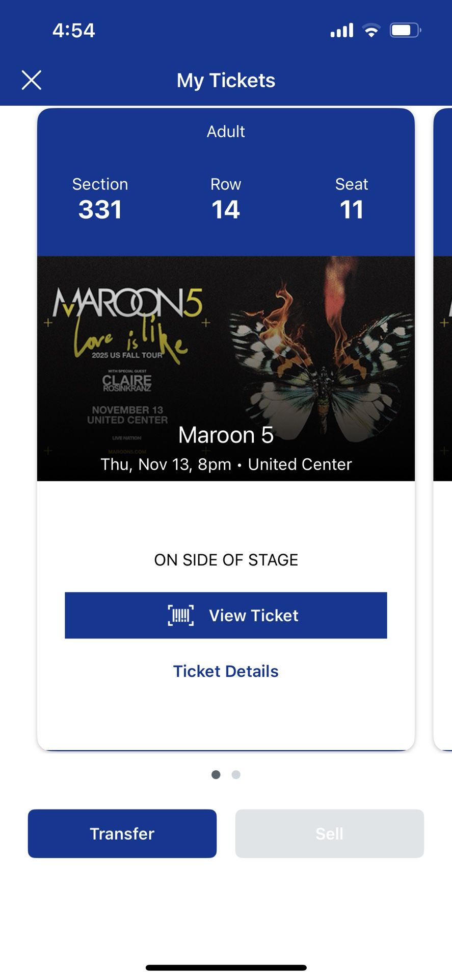 Maroon 5 Tickets