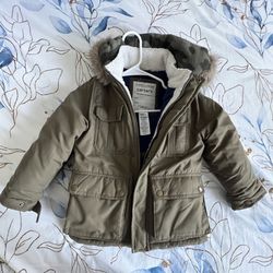 Carter’s Kids Jacket With Hoodie. Winter. 5-6 Size.