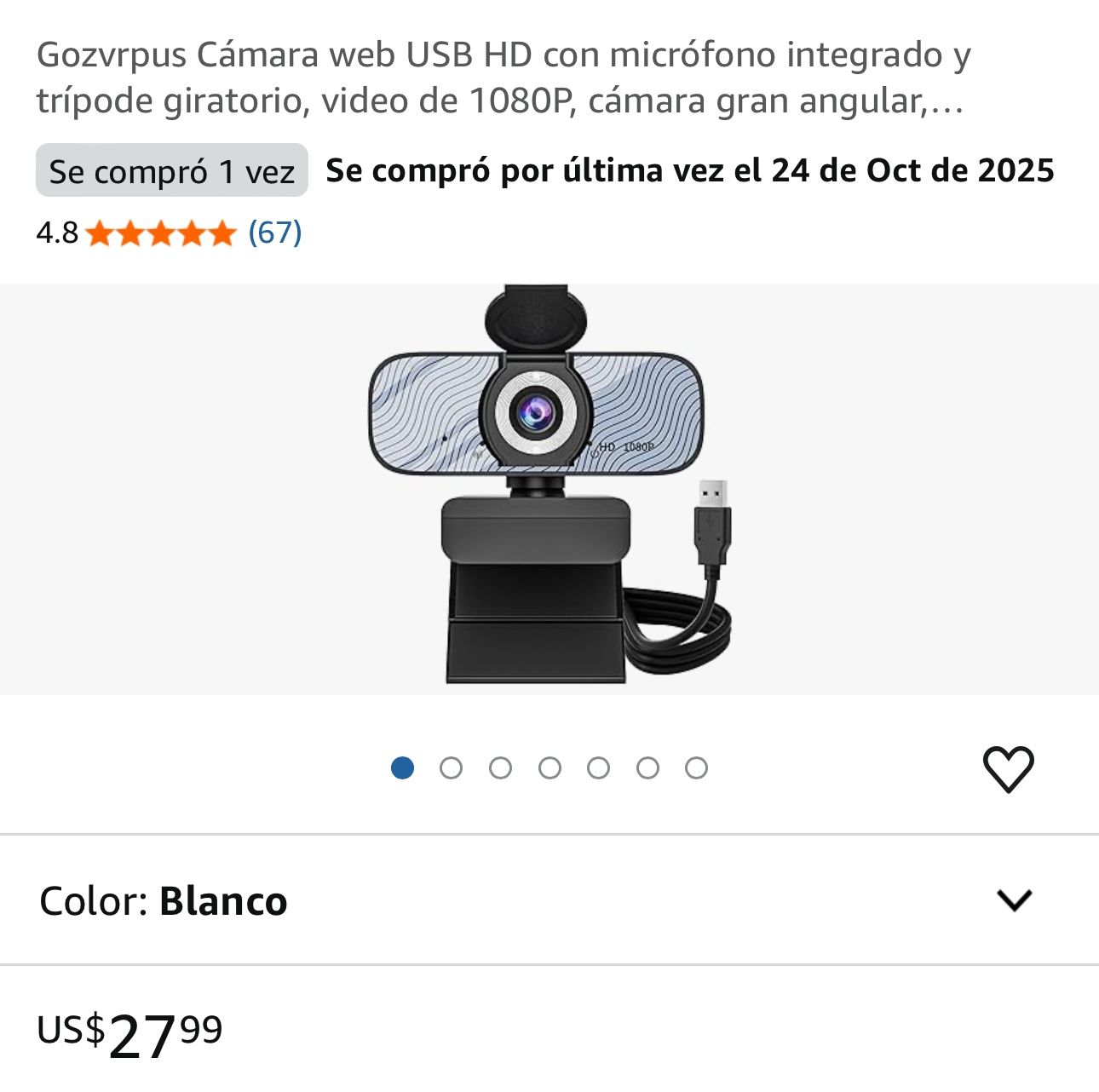 Auto Focus HD Video Webcam