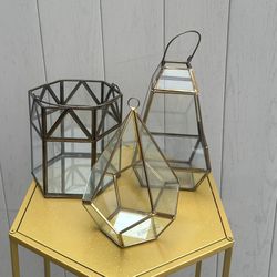 Geometric Candle holders 