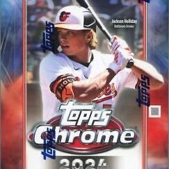 2024 Topps chrome Baseball Hobby box - Sealed 