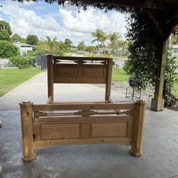 Solid Wood Queen Bed frame