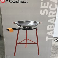 Set Tabarca ( Paella Pan - Burner And Legs )