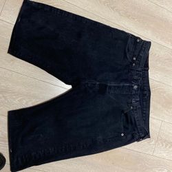 custom Levi’s 501 jorts