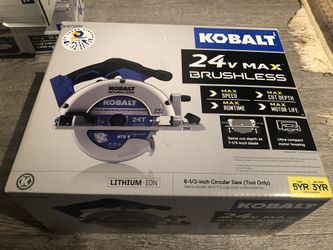 Brandnew kobalt 24v max brushless Circular saw