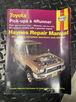 Toyota 4 Runner service Manual
