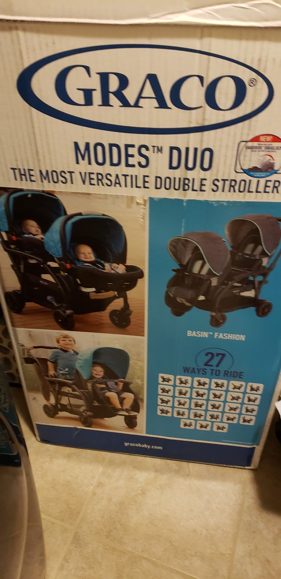 Graco double stroller