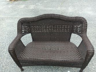 Wicker Sofa 