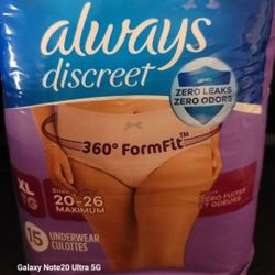 always discreet Underwears