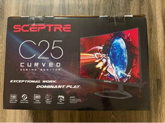 SCEPTRE C25 Curved Gaming Monitor