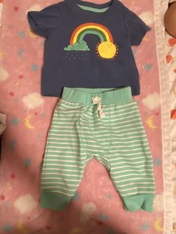 Cat and Jack baby outfit set 0-3M