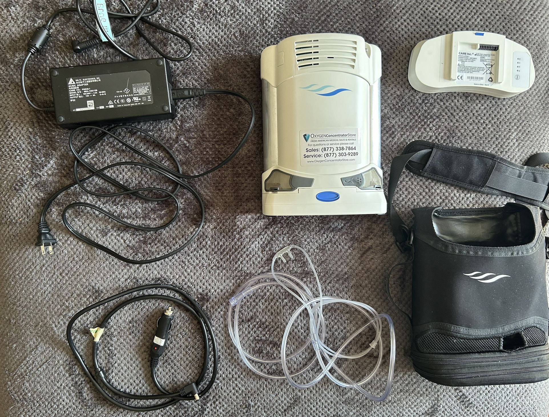 CAIRE Freestyle Comfort 8 Cell Basic Package Plus Extra Battery 