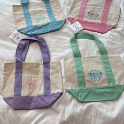 Trader Joes Mini Tote Bags 
