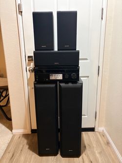 Sony 7.2 Channel Home Theater Receiver and Speaker Set