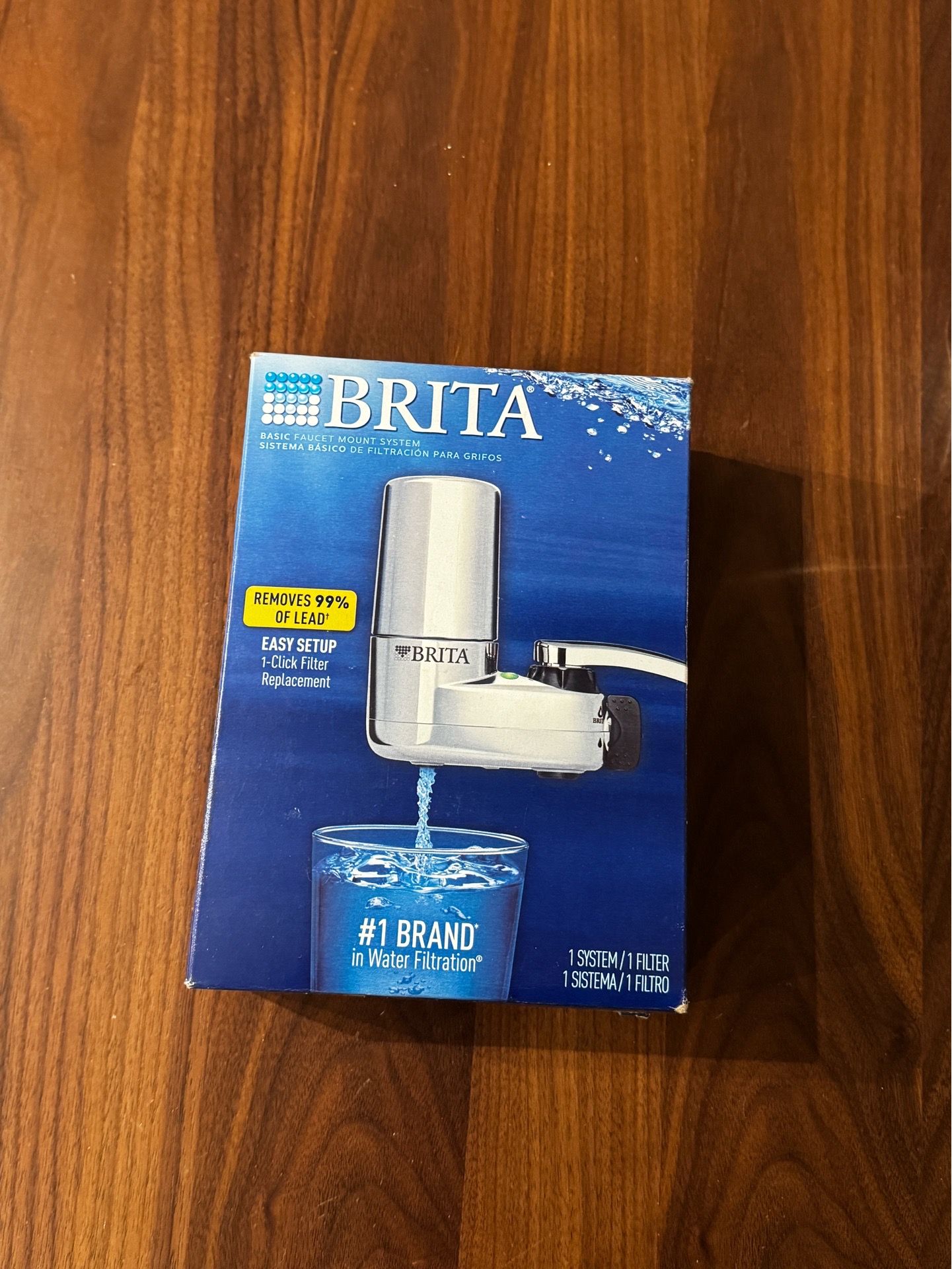 Brita water filter faucet mount