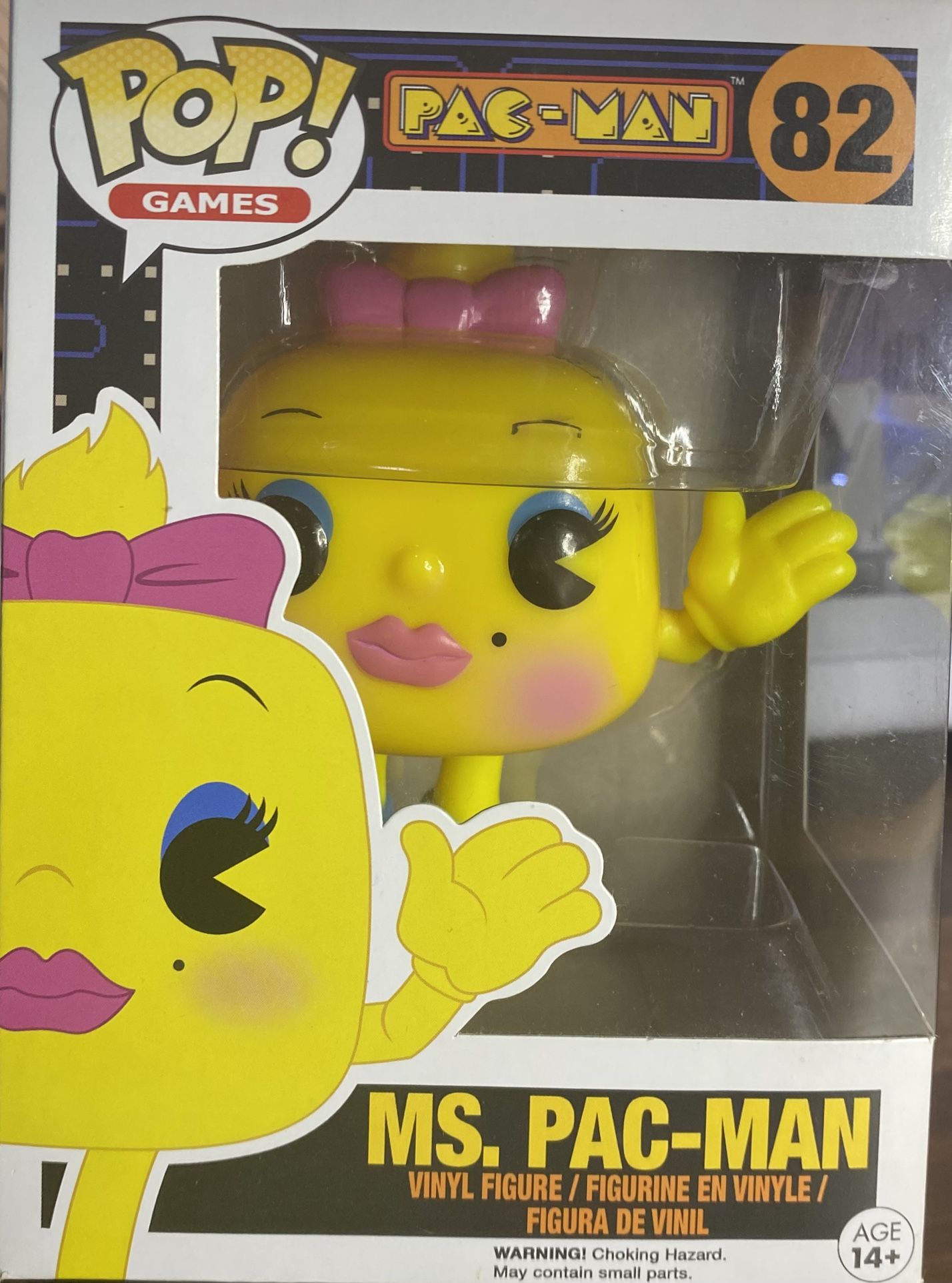 Funko Pop Ms. Pac-Man #82