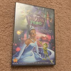 Disney Princess and the Frog DVD New