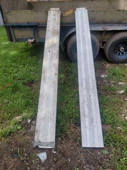 8 foot aluminum ramps