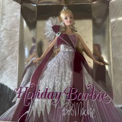 Year 2005 $60.00 Holiday Barbie Bob Mackie 