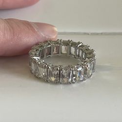 Swarovski Matrix Vittori Eternity Band Ring 