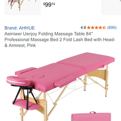 Lash bed / massage table