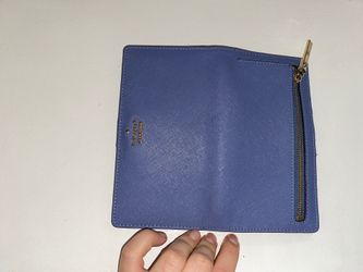Kate spade periwinkle wallet new arrivals