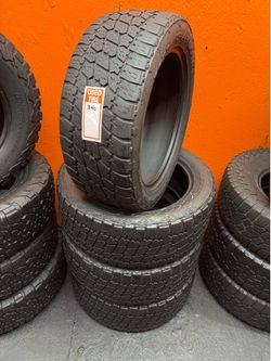 265/50R20 Nitto Terra Grappler A/T Full Set of 4 Tires